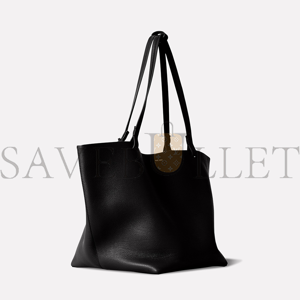 THE ROW PARK TOTE THREE BAG IN LEATHER BLACK W1272L129BLPL (48*30*25cm) THE ROW PARK TOTE THREE BAG IN LEATHER BLACK W1272L129BLPL (48*30*25cm)